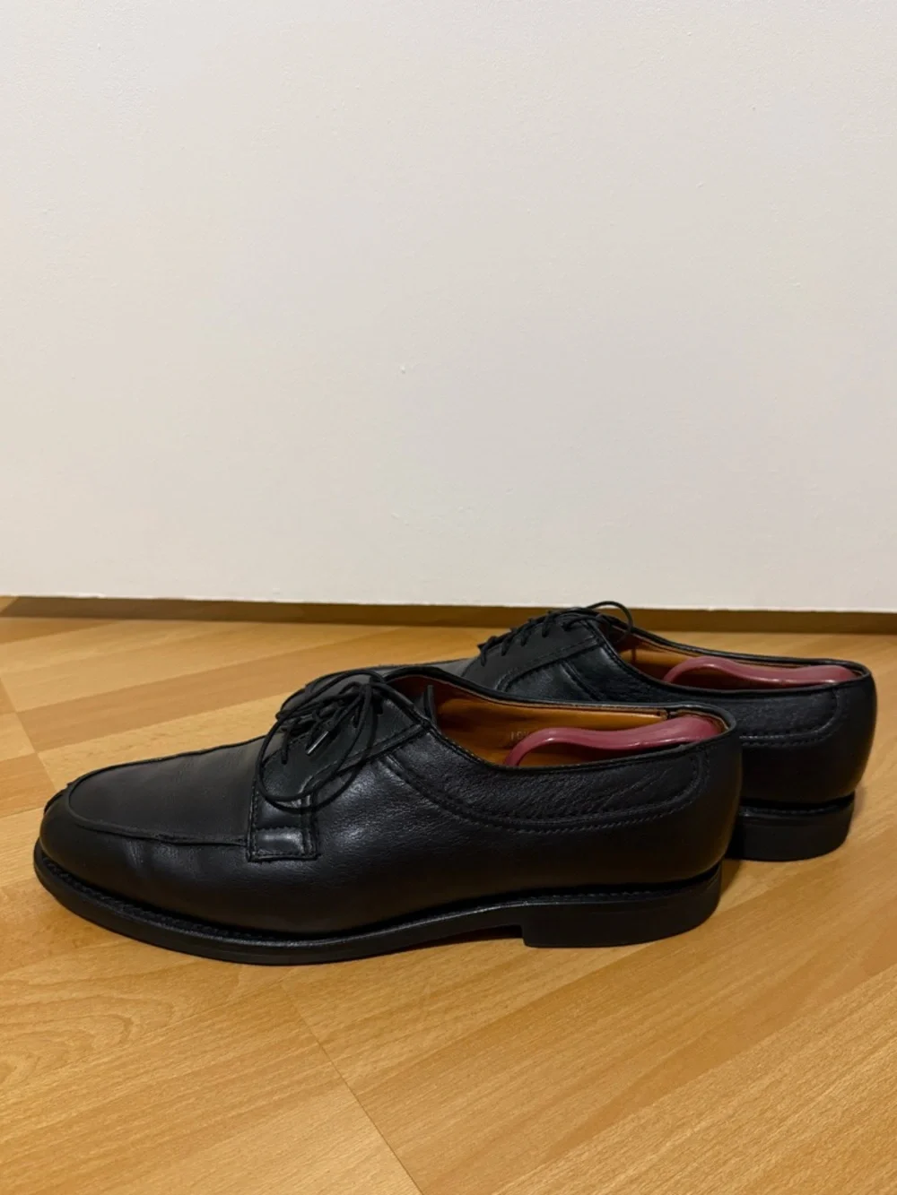 Allen Edmonds Black Leather Derby Dress Shoes